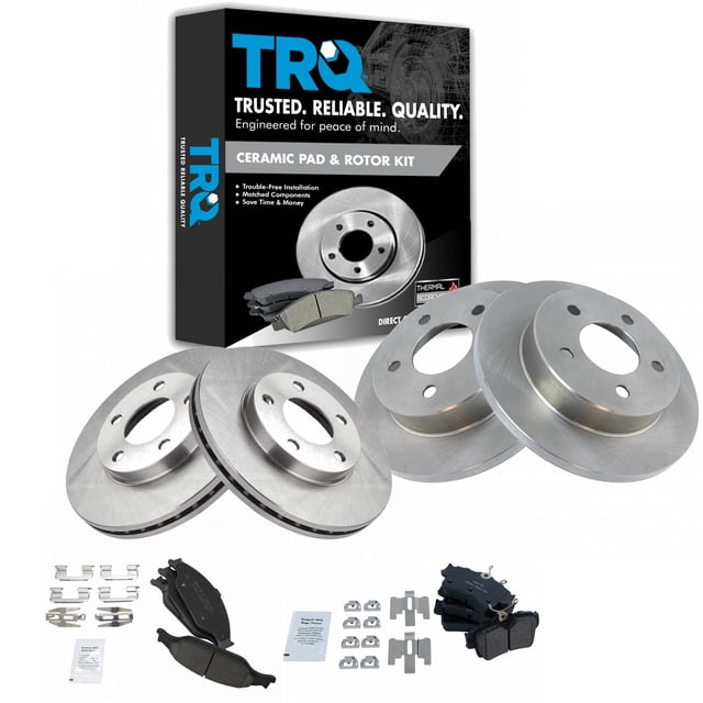 trq-front-and-rear-brake-pad-rotor-kit-brake-pads-brake-rotor-ceramic