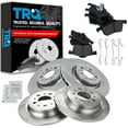 thumbnail image 1 of TRQ Front and Rear Brake Pad & Rotor Kit Brake Pads Brake Rotor Ceramic Fits Select 2004-2006 Volvo V70, 1 of 5