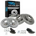 thumbnail image 1 of TRQ Front and Rear Brake Pad & Rotor Kit Brake Pads Brake Rotor Ceramic Fits Select 2006-2011 Buick Lucerne, 1 of 5