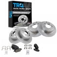 thumbnail image 1 of TRQ Front and Rear Brake Pad & Rotor Kit Brake Pads Brake Rotor Ceramic Fits Select 2011-2015 Hyundai Sonata 2012-2015 Kia Optima, 1 of 5