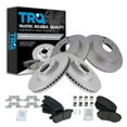 thumbnail image 1 of TRQ Front and Rear Brake Pad & Rotor Kit Brake Pads Brake Rotor Ceramic Premium G-Coated Fits Select 2007-2012 Mazda CX-7, 1 of 6