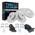 thumbnail image 1 of TRQ Front and Rear Brake Pad & Rotor Kit Brake Pads Brake Rotor Ceramic Premium G-Coated Fits Select 2009-2010 Acura TSX 2008-2010 Honda Accord, 1 of 6