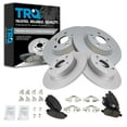 thumbnail image 1 of TRQ Front and Rear Brake Pad & Rotor Kit Brake Pads Brake Rotor Ceramic Premium G-Coated Fits Select 2011-2016 Scion tC, 1 of 6