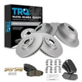 thumbnail image 1 of TRQ Front and Rear Brake Pad & Rotor Kit Brake Pads Brake Rotor Ceramic Solid Premium G-Coated Fits Select 2015-2020 Kia Sedona, 1 of 6