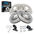 thumbnail image 1 of TRQ Front and Rear Brake Pad & Rotor Kit Brake Pads Brake Rotor Ceramic Vented Fits Select 2014-2018 Mitsubishi Outlander 2013-2020 Outlander Sport, 1 of 5