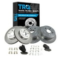 thumbnail image 1 of TRQ Front and Rear Brake Pad & Rotor Kit Brake Pads Brake Rotor Semi-Metallic Fits Select 2004-2010 Toyota Sienna, 1 of 7