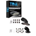 thumbnail image 1 of TRQ Front and Rear Brake Pad Set Ceramic Hardware Fits 2021 Chevrolet Colorado 2021 GMC Canyon, 1 of 5