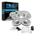 thumbnail image 1 of TRQ Front and Rear Brake Pad and Rotor Set Semi Metallic Fits 2007-2008 Suzuki SX4, 1 of 5
