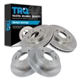 thumbnail image 1 of TRQ Front and Rear Brake Rotors Set Fits Select 2001 Hyundai XG300 2002-2003 XG350, 1 of 7