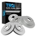 thumbnail image 1 of TRQ Front and Rear Brake Rotors Set Premium G-Coated Fits Select 2007-2012 Acura RDX 2007-2016 Honda CR-V, 1 of 7