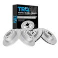 thumbnail image 1 of TRQ Front and Rear Brake Rotors Set Premium G-Coated Fits Select 2011 Audi A3 Quattro 2011-2018 Volkswagen Jetta, 1 of 5