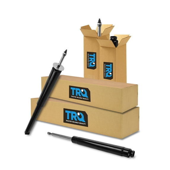 TRQ Front and Rear Shock & Strut Kit Shock Absorber Strut Assembly Fits Select 1999-2003 Saab 9-3