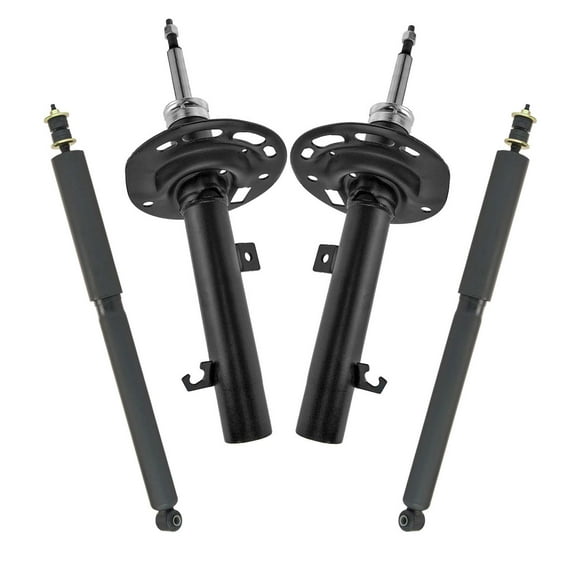 TRQ Front and Rear Shock & Strut Kit Shock Absorber Strut Assembly Fits Select 2006-2011 Ford Focus