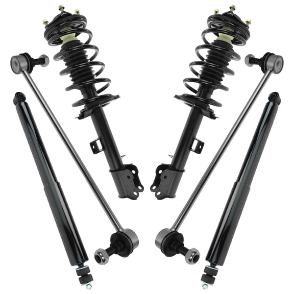 TRQ Front and Rear Suspension Kit Fits 08-12 Ford Escape Mazda Tribute Mariner PSA34477