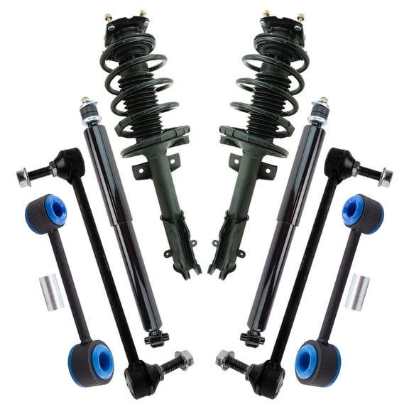 TRQ Front and Rear Suspension Kit Fits 2011-2014 Ford Mustang PSA48877