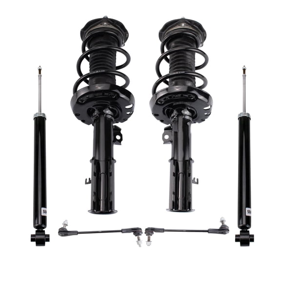TRQ Front and Rear Suspension Kit Fits 2016-2019 Chevrolet Cruze PSA43349