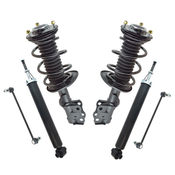 TRQ Front and Rear Suspension Kit For 2010-2015 Toyota Prius 13-15 Prius Plug-In PSA27749