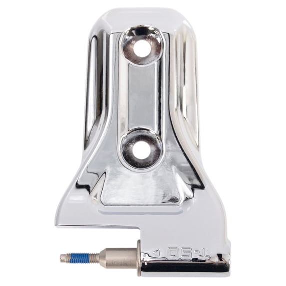 TRQ Front or Rear Upper Door Hinge RH Side Chrome for Jeep Wrangler Gladiator BDA06923