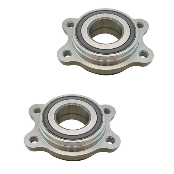 TRQ Front or Rear Wheel Hub Bearing Module Assembly LH RH Pair Kit for Audi VW BHA65205 Fits select: 2004-2012 AUDI A8, 2008-2012 AUDI R8