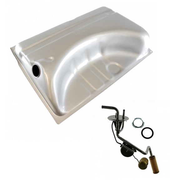 TRQ Fuel Gas Tank & Sending Unit Kit 18 Gallon Set for 97 Dart Barracuda Valiant FKA69705