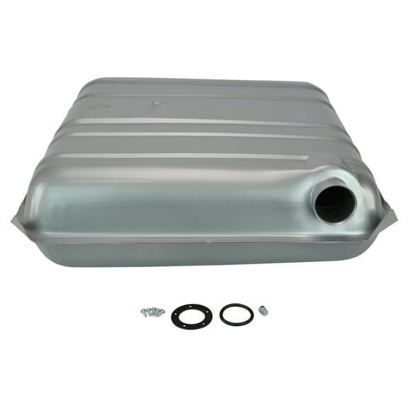 TRQ Fuel Gas Tank for 55-56 Chevy 150 210 Series Bel-Air w/ Square Corners FTA07669