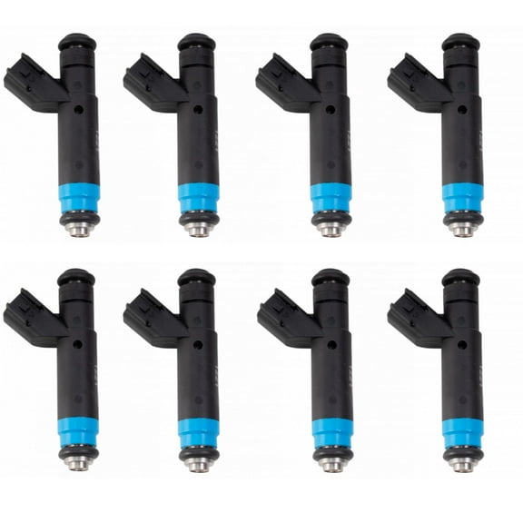 TRQ Fuel Injector Kit Set of 8 5.2L for Dodge Durango Ram 1500 Van Full Size V8 FIA60326 Fits select: 2000-2002 DODGE RAM WAGON