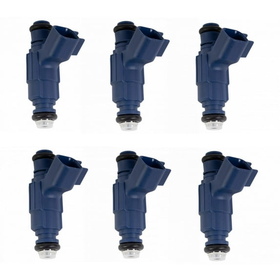TRQ Fuel Injector Set of 6 for Chrysler Sebring Dodge Intrepid Stratus 2.7L FIA60327