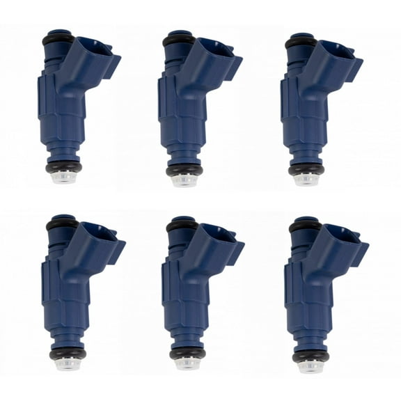 TRQ Fuel Injector Set of 6 for Chrysler Sebring Dodge Intrepid Stratus 2.7L FIA60327
