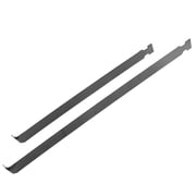 TRQ Side Mounted Fuel Tank Strap Black Fits 1997-2003 Ford F-150 1998-1999 F-250 2004 F-150 Heritage