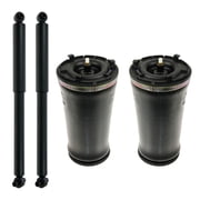 TRQ Gen II Rear Air Spring & Shock Kit Set of 4 Fits Buick Chevy Olds Saab SUV