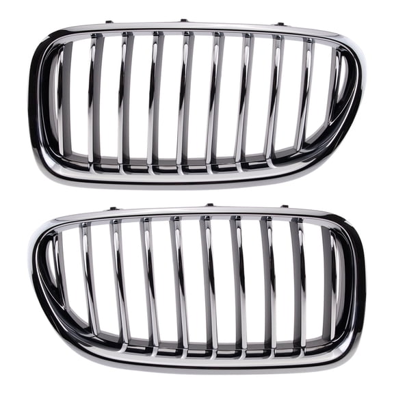 TRQ Grille Fits 2014-2016 BMW 528i 535d 535i 550i ActiveHybrid 5 BM1200245 BM1200246