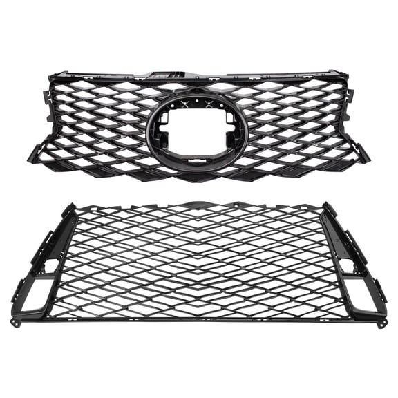 TRQ Grille LX1200186 LX1200187 Fits 2017 Lexus IS200t 2017-2020 IS300 IS350