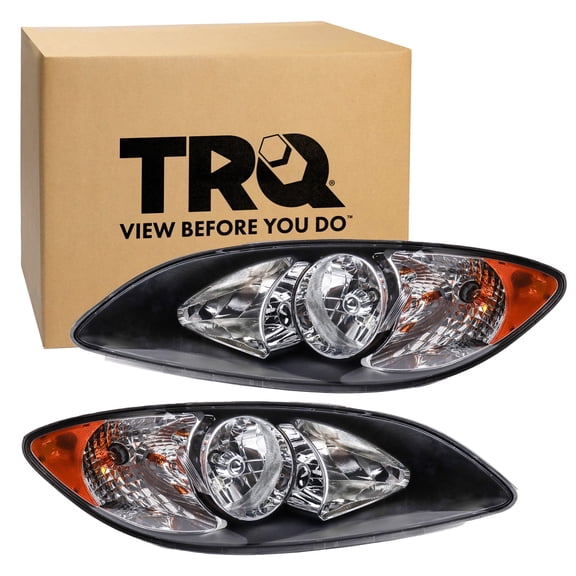 TRQ Headlight Assembly Set Fits 2008-2020 International ProStar