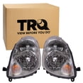 thumbnail image 1 of TRQ Headlight Assembly Set IN2502112 IN2503112 Fits 2003-2004 INFINITI G35, 1 of 5