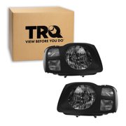 TRQ Headlight Assembly Set NI2502147 NI2503147 Fits 2002-2004 Nissan Xterra