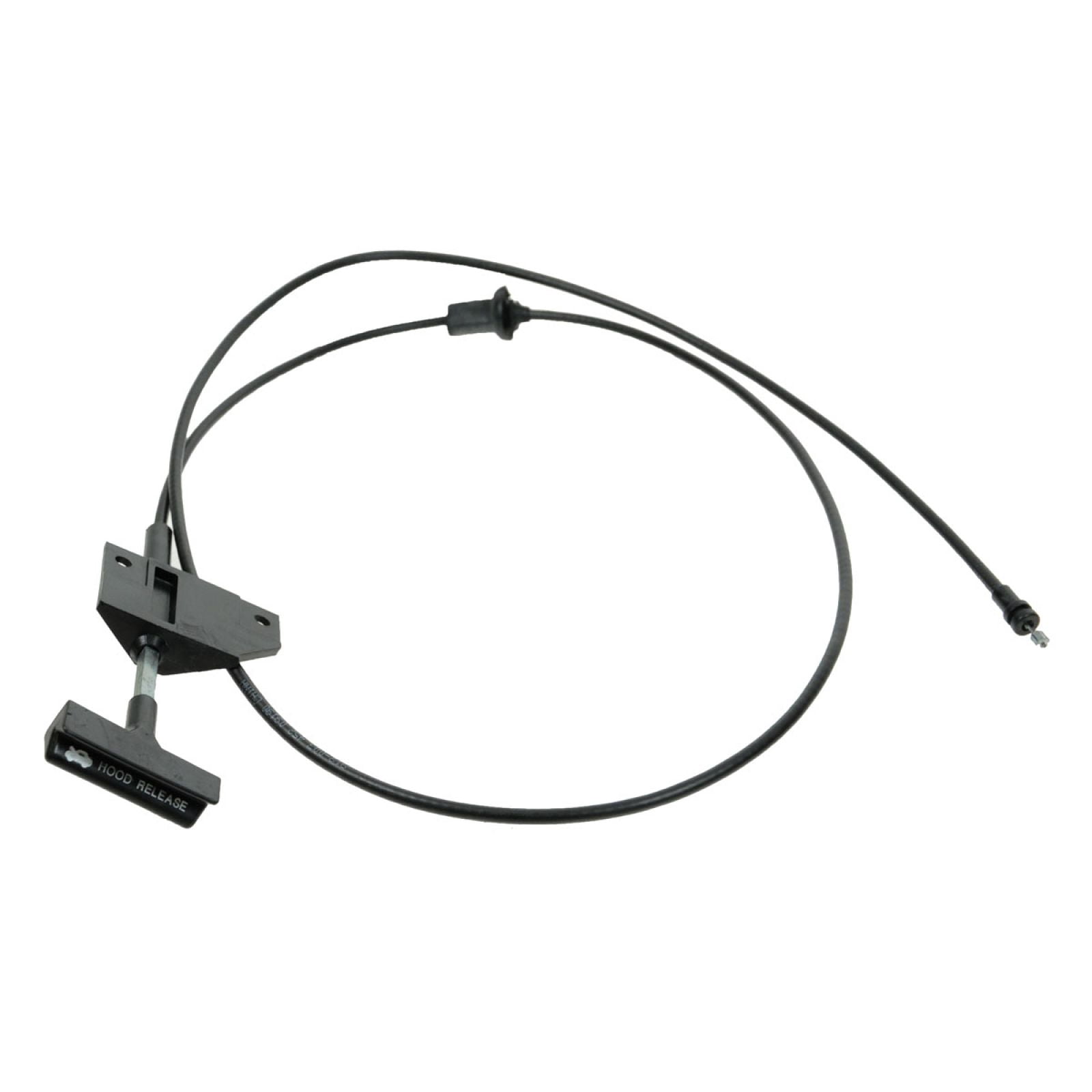 TRQ Hood Open Release Cable w/ Handle for Chevy Suburban GMC