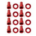 thumbnail image 1 of TRQ Ignition Coil Boot Set Red Performance Fits 98-16 Lexus Toyota, 1 of 5