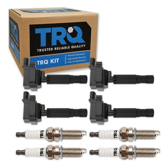 TRQ Ignition Coil & Iridium Spark Plug Kit Set for Mercedes Benz C250 SLK250 TKA01374 Fits select: 2012-2015 MERCEDES-BENZ C, 2012-2015 MERCEDES-BENZ SLK