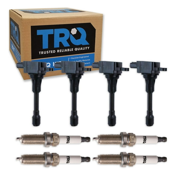 TRQ Ignition Coil & Iridium Spark Plug Kit Set for Nissan Infiniti New TKA01345 Fits select: 2007-2018 NISSAN ALTIMA, 2008-2019 NISSAN ROGUE
