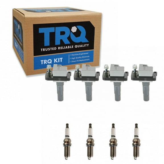 TRQ Ignition Coil & Iridium Spark Plug Kit Set for Subaru 2.5L H4 Turbo New ICA71788 Fits select: 2006-2010 SUBARU FORESTER, 2005-2009 SUBARU LEGACY