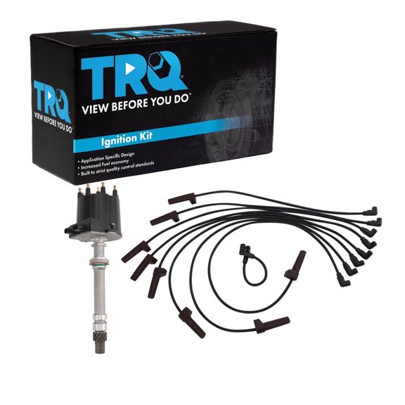 TRQ Ignition Coil Kit 2 Piece Distributorless Fits 1991-1993 Chevrolet C2500 1990-1993 Chevy GMC C3500 1990-1993 K3500 1990-1993 G30