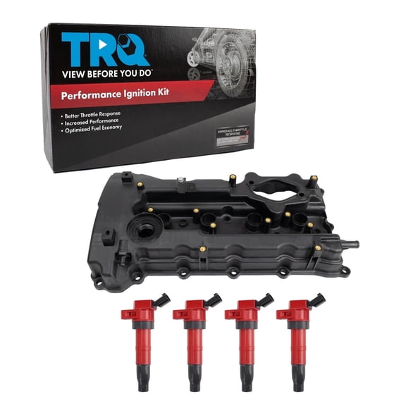 TRQ Ignition Coil Kit 5 Piece High Performance Fits 2011 Hyundai Sonata 2014-2015 Tucson 2011-2013 Kia Optima 2014-2016 Sportage