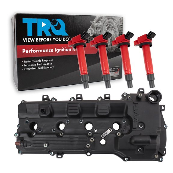 TRQ Ignition Coil Kit 5 Piece High Performance Fits 2016-2023 Toyota Tacoma