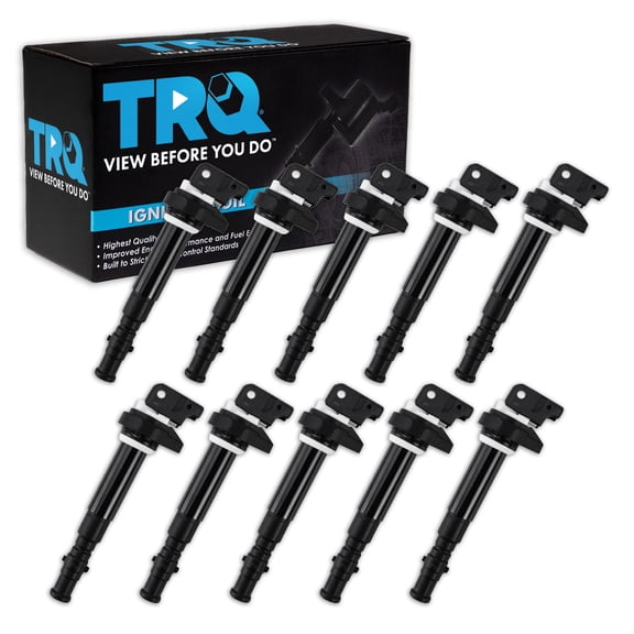 TRQ Ignition Coil Set 10 Piece Fits 2006-2010 BMW M5 06-10 M6