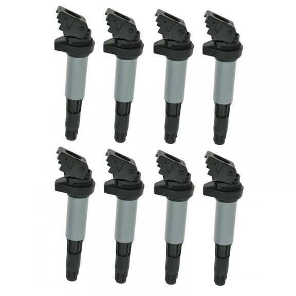 TRQ Ignition Coil Set of 8 Kit for BMW 745 M3 X3 X5 Z4 325 530 645 V8 4.4L 4.8L ICA61504 Fits select: 2006-2008 BMW 750, 2006-2010 BMW 650