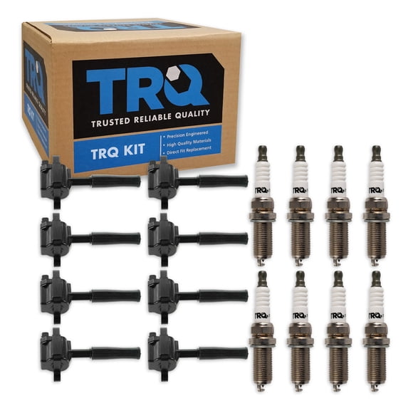 TRQ Ignition Coils & Spark Plugs Fits 00-03 Jaguar Vanden Plas 98-03 XJR XKR TKA05853 Fits select: 2000-2001 JAGUAR VANDENPLAS, 2002 JAGUAR SUPER V8