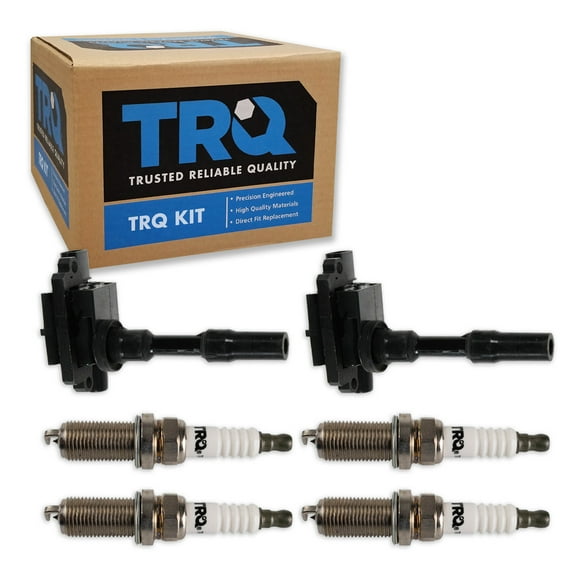TRQ Ignition Coils & Spark Plugs Fits 2000 Chevrolet Tracker TKA05868
