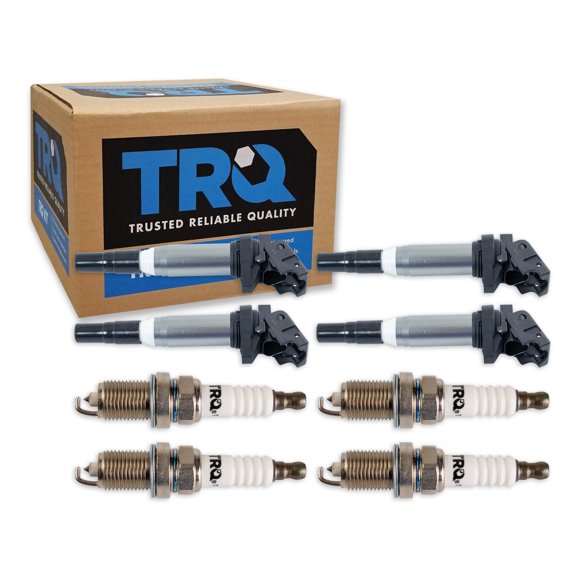 TRQ Ignition Coils & Spark Plugs Fits 2007-2008 Mini Cooper TKA05922