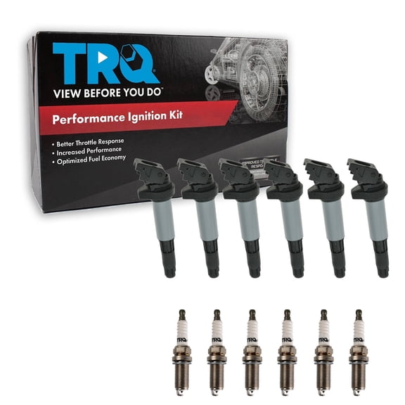TRQ Ignition Kit Direct Replacement Fits 2010-2013 BMW 128i 2010-2012 328i xDrive 2010 528i xDrive X3 X5