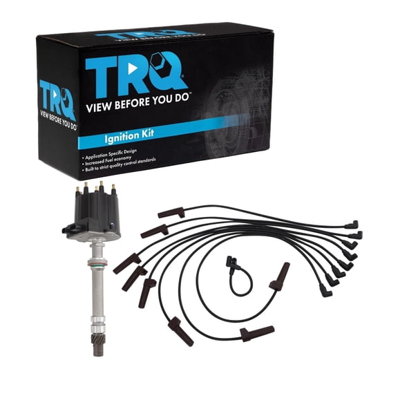 TRQ Ignition Kit Fits 1990-1993 Chevrolet C1500 1988-1989 C3500 G30 K3500 1987-1988 R20 R20 Suburban 1989 R2500 R2500 Suburban R30 R3500 V20 Suburban V30 V3500 GMC G3500 1987-1989